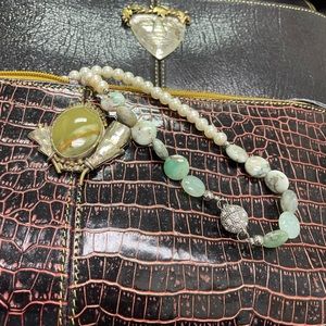 Unisex Italian leather NEW Vintage different piece of Art made as…